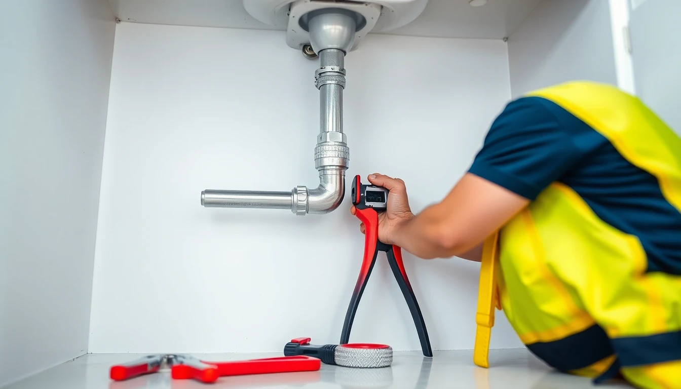 Under-Sink Pipe Repair